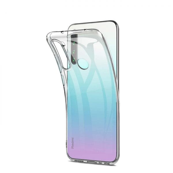 etui do Xiaomi Redmi Note 8 8T silikonowe przezroczyste