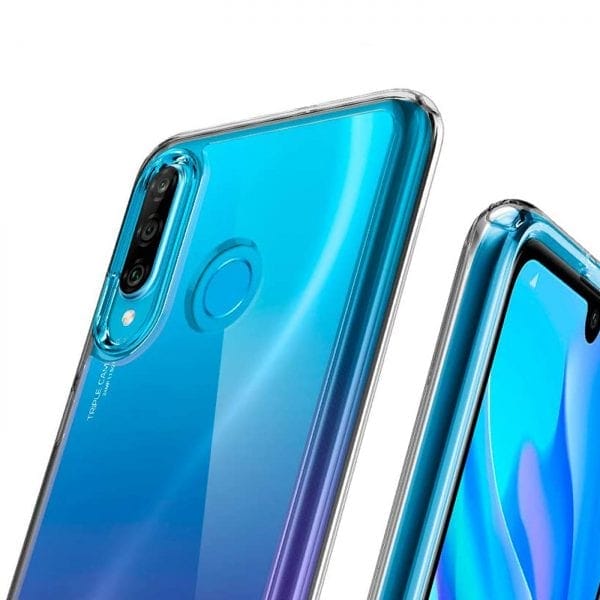 etui do Huawei P30 Lite silikonowe przezroczyste