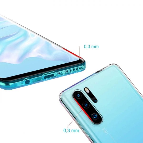 etui do Huawei P30 Pro silikonowe przezroczyste