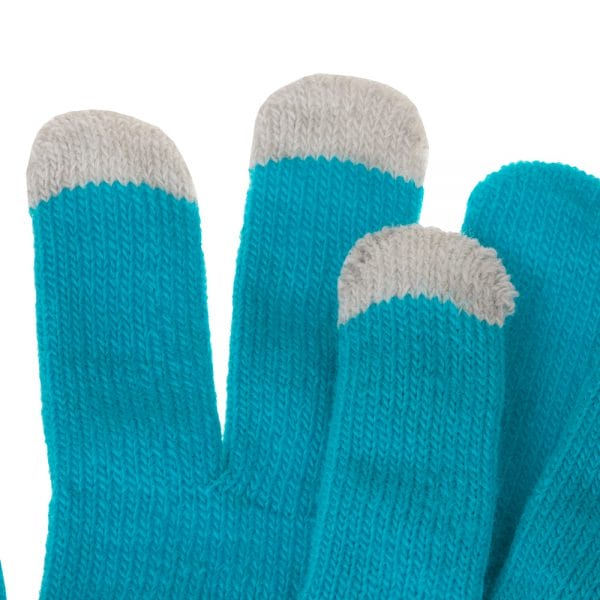 Uniwersalne rękawiczki zimowe do ekranów dotykówych szare