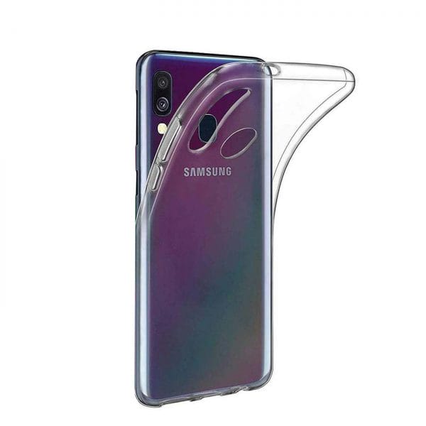 etui do Samsung Galaxy A40 silikonowe przezroczyste