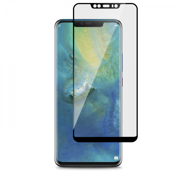 szkło na cały ekran z ramką wytrzymałe 9D do Huawei Mate 20 Pro