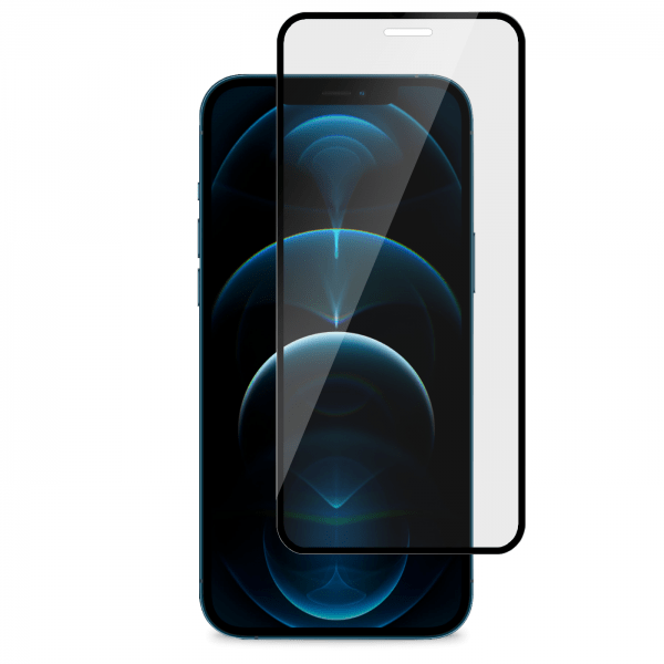 szkło na cały ekran z ramką wytrzymałe 9D iPhone 12 Pro Max