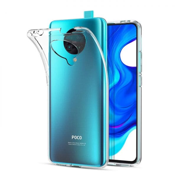 etui do Xiaomi Poco F2 Pro silikonowe przezroczyste