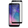 szkło na cały ekran z ramką wytrzymałe 9D Samsung Galaxy A6 2018