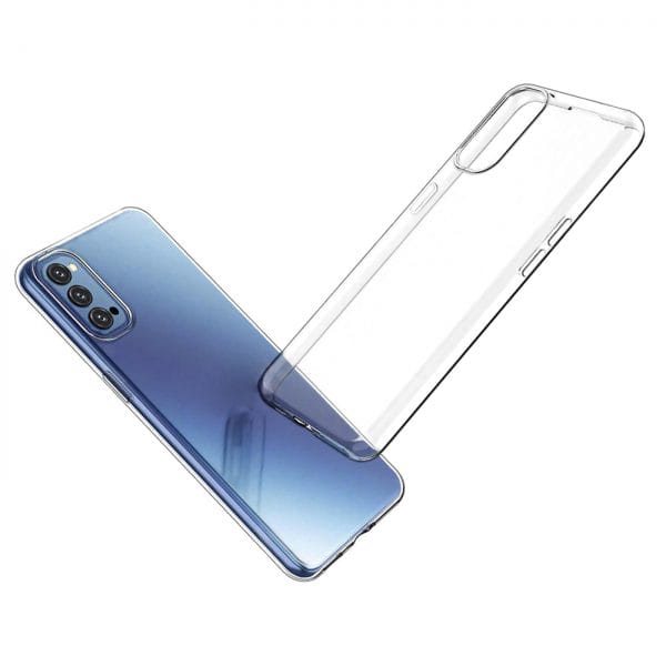 etui do Oppo Reno4 silikonowe przezroczyste