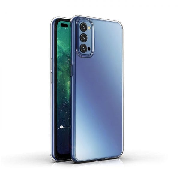 etui do Oppo Reno4 silikonowe przezroczyste