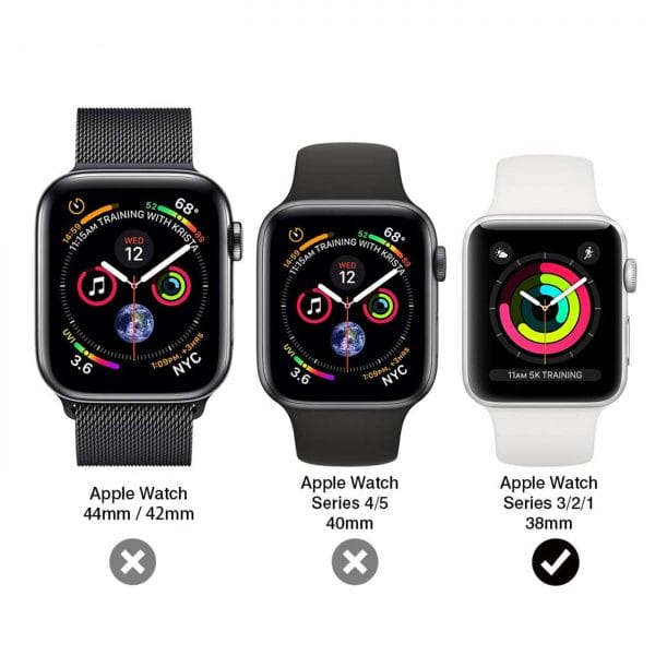 Folia hydrożelowa na ekran Apple Watch 1/2/3 38 mm