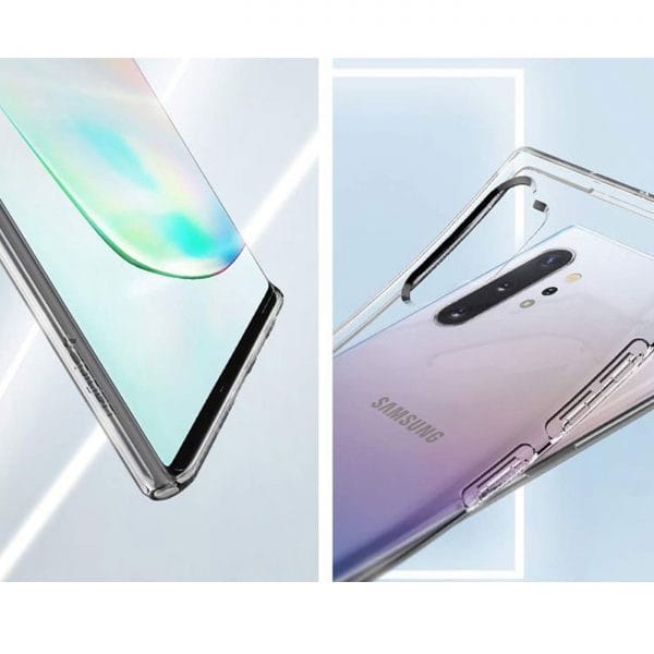 etui do Samsung Galaxy Note 10 Plus silikonowe przezroczyste