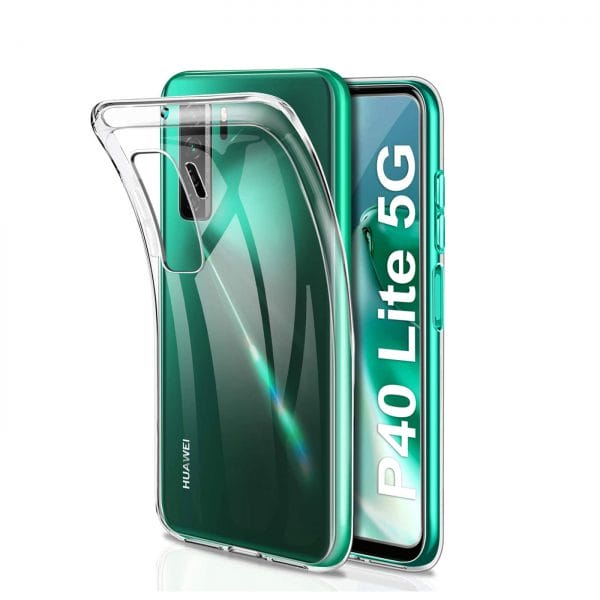 etui do Huawei P40 Lite 5G silikonowe przezroczyste