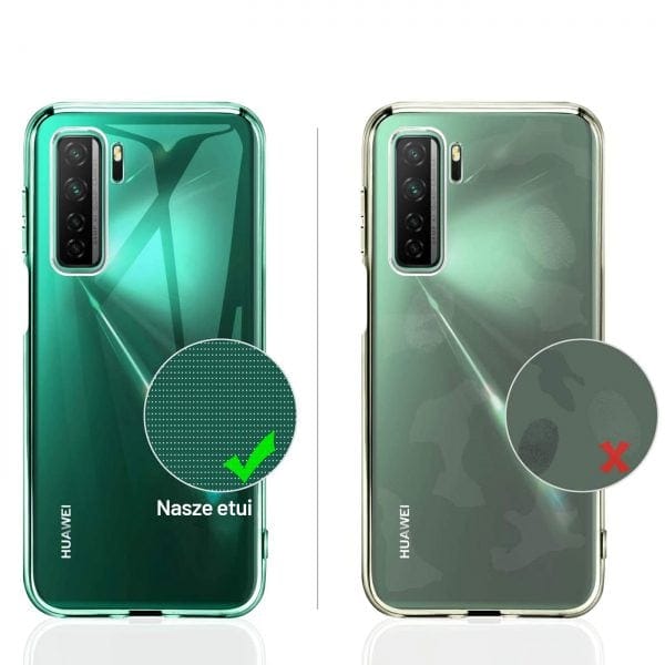 etui do Huawei P40 Lite 5G silikonowe przezroczyste