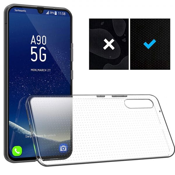 etui do Samsung Galaxy A90 silikonowe przezroczyste