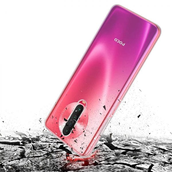 etui do Xiaomi Poco X2 silikonowe przezroczyste