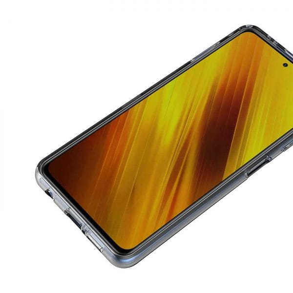 etui do Xiaomi Poco X3 NFC silikonowe przezroczyste