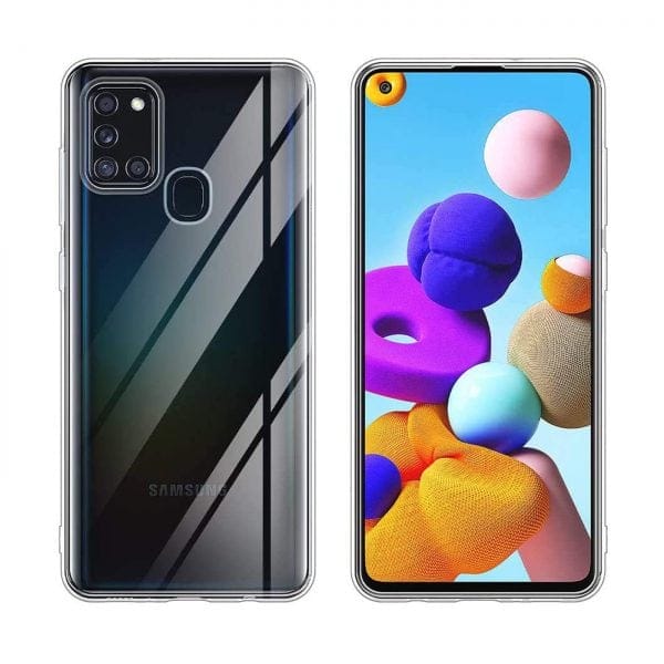 etui do Samsung Galaxy A21s silikonowe przezroczyste