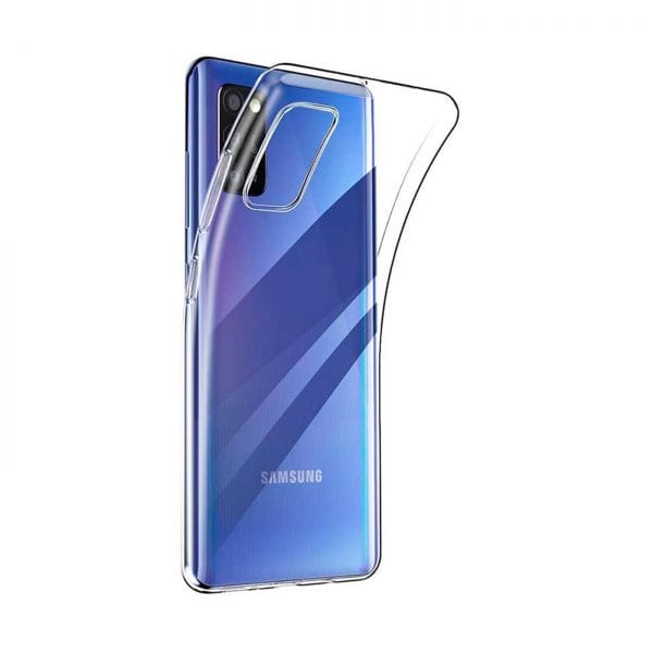 etui do Samsung Galaxy A41 silikonowe przezroczyste