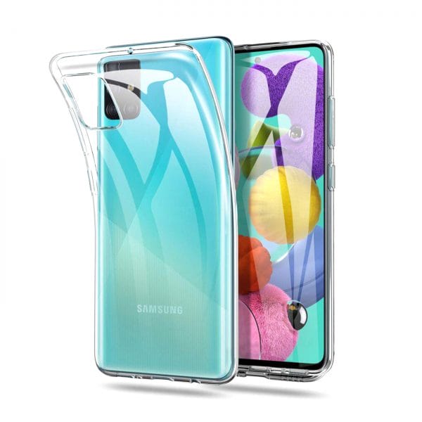 etui do Samsung Galaxy A51 silikonowe przezroczyste