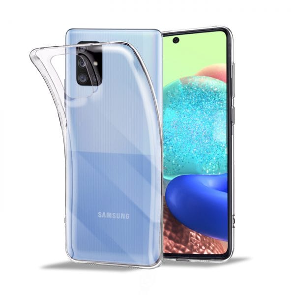 etui do Samsung Galaxy A71 5G silikonowe przezroczyste