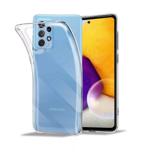 etui do Samsung Galaxy A72 silikonowe przezroczyste