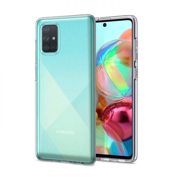 etui do Samsung Galaxy A71 silikonowe przezroczyste