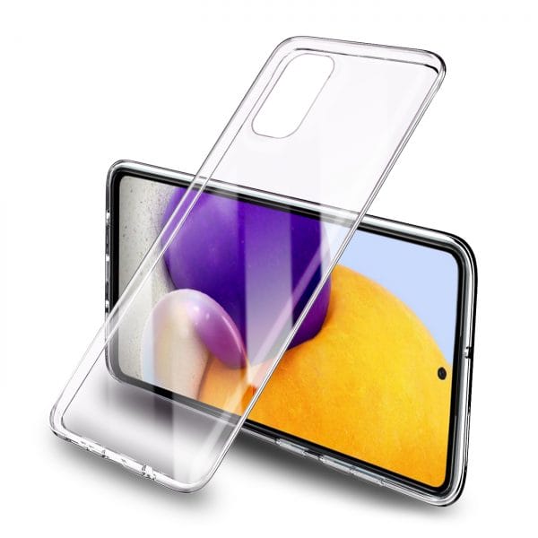 etui do Samsung Galaxy A72 silikonowe przezroczyste