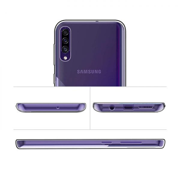 etui do Samsung Galaxy A30s silikonowe przezroczyste