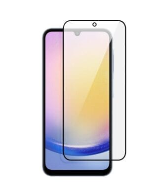 Szkło najtrwalsze kompozytowe z powłoką ceramiczną na cały ekran 5D z czarną ramką do Samsung Galaxy A25 5G