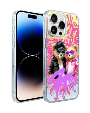 Etui do iPhone 14 Pro Max IBIZU California Sunset z MagSafe, zmieniające kolor, Couple in Love, zakochana para