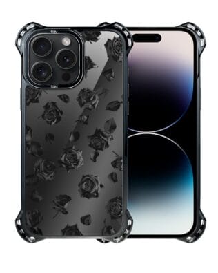 Etui do iPhone 14 Pro Max IBIZU DropGuard Ultra z MagSafe, Midnight, Sen róż