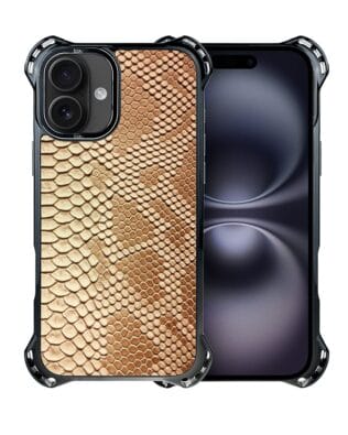 Etui do iPhone 16 Plus IBIZU DropGuard Ultra z MagSafe, Zew Natury, Wąż