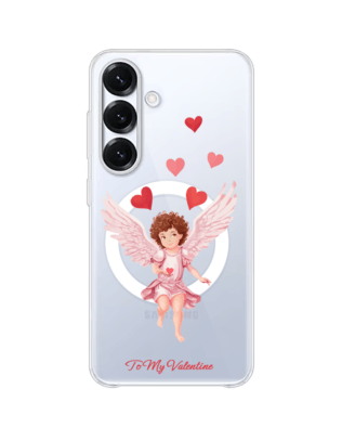 Etui do Samsung Galaxy S25 Plus z MagSafe przeźroczyste, silikonowe Flexi, kupidyn