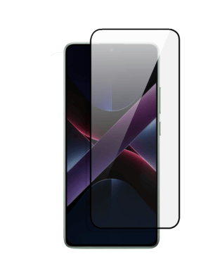 Twarde szkło diamentowe z czarną ramką do Xiaomi POCO X7 Pro