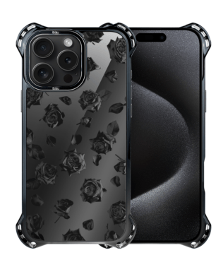 Etui do iPhone 15 Pro IBIZU DropGuard Ultra z MagSafe, Midnight, Sen róż