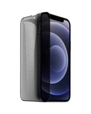 Szkło prywatyzujące z czarną ramką do iPhone 12 Mini