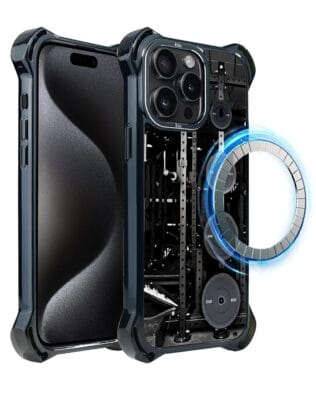 Etui do iPhone 15 Pro IBIZU DropGuard Ultra z MagSafe, #Move, Stacja Żelazo