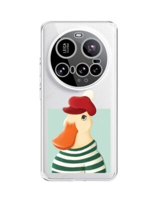 Etui do Xiaomi 15 Ultra przeźroczyste, silikonowe Flexi, kaczuszka