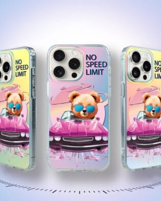 Etui do iPhone 16 Pro Max IBIZU California Sunset z MagSafe, zmieniające kolor, Pink Car, różowy samochód