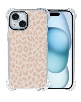 Etui do iPhone 15 Plus IBIZU DropGuard Ultra z MagSafe, Boho, Delikatna panterka
