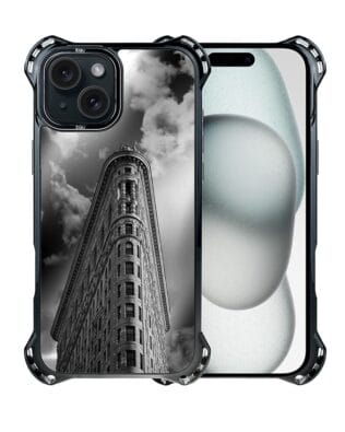 Etui do iPhone 15 IBIZU DropGuard Ultra z MagSafe, Noir City, Flatiron