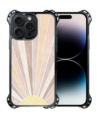 Etui do iPhone 14 Pro Max IBIZU DropGuard Ultra z MagSafe, Boho, Wschód słońca