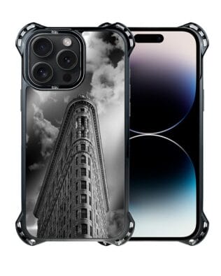 Etui do iPhone 14 Pro Max IBIZU DropGuard Ultra z MagSafe, Noir City, Flatiron
