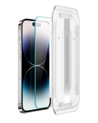 Szkło hartowane na ekran 9H do iPhone 14 Pro z aplikatorem