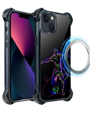 Etui do iPhone 13 IBIZU DropGuard Ultra z MagSafe, #ElectroMove, Moc football’u