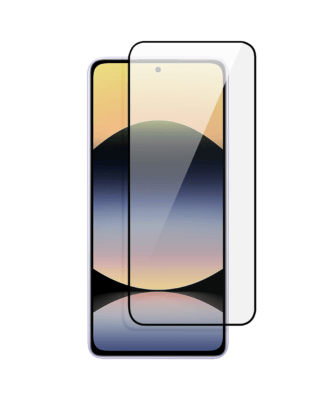 Twarde szkło diamentowe z czarną ramką do Xiaomi Redmi Note 14 4G