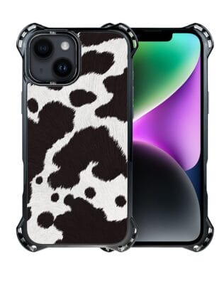 Etui do iPhone 14 Plus IBIZU DropGuard Ultra z MagSafe, Zew Natury, Polska krowa