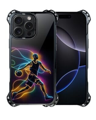 Etui do iPhone 16 Pro Max IBIZU DropGuard Ultra z MagSafe, #ElectroMove, Duch koszykówki