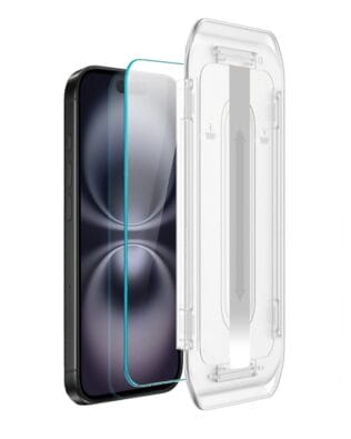 Szkło hartowane na ekran ochrona 9H z aplikatorem do iPhone 16 Plus