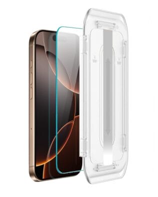 Szkło hartowane na ekran 9H do iPhone 16 Pro Max z aplikatorem