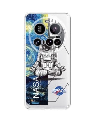 Etui do Xiaomi 15 Ultra przeźroczyste, silikonowe Flexi, Keep Calm in Cosmos