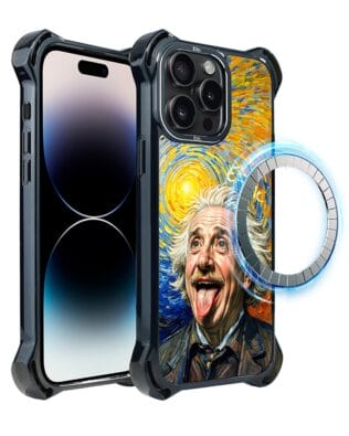 Etui do iPhone 14 Pro Max IBIZU DropGuard Ultra z MagSafe, Einstein